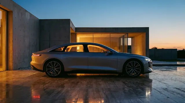Tesla Model S, editorial photograph